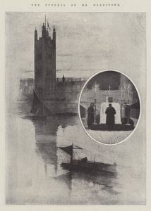 El funeral del Sr. Gladstone de Henry Charles Seppings Wright